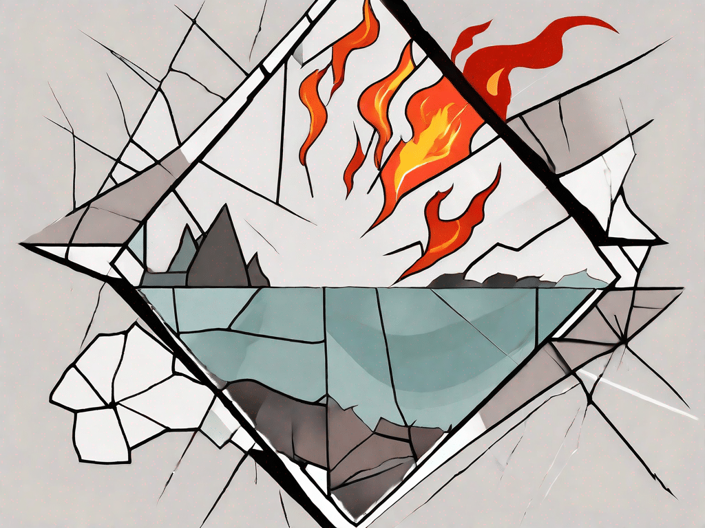 A shattered mirror