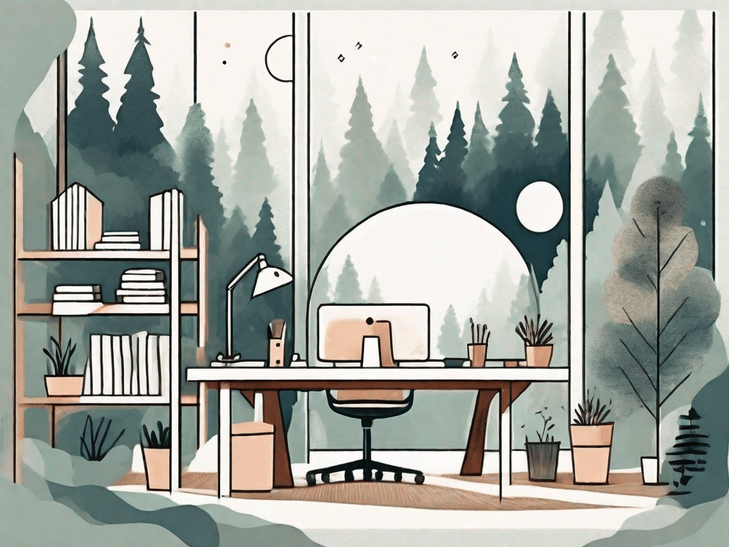Various workspaces like a cozy home office