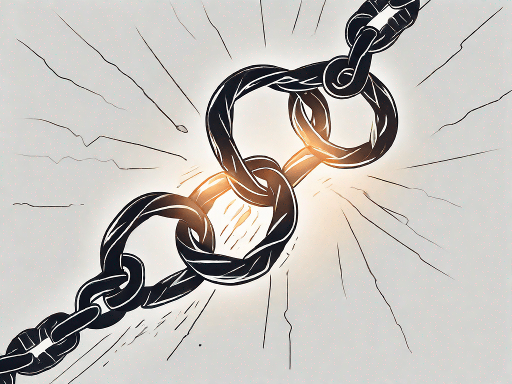 A broken chain