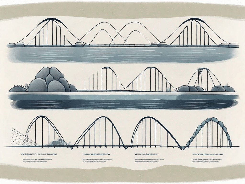 A transition bridge with different phases