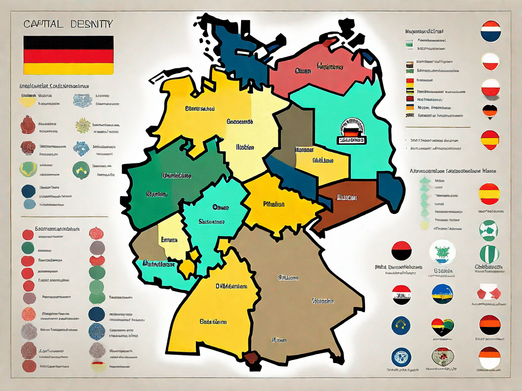 A map of germany